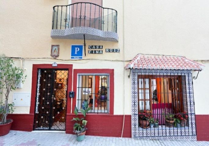 Pension Casa Fina Ruiz Almuñécar Exteriör bild